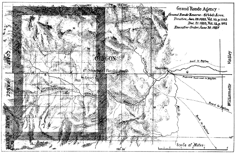 Grand Ronde Reservation 1857