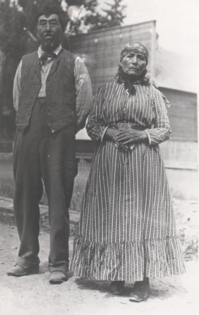 Chief Henry Yelkas and Molalla Kate