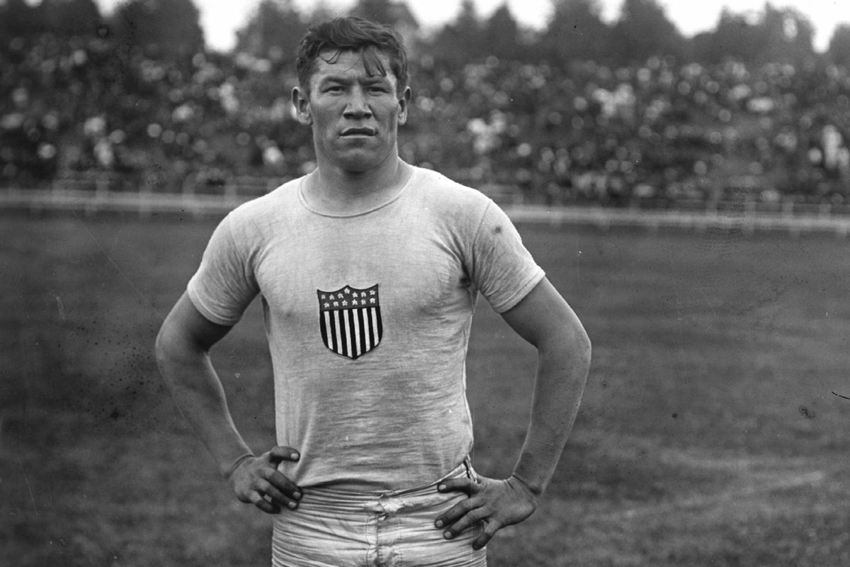 Jim Thorpe 2X Gold medalist, 1912 Olympics