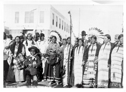 c1900 Native people at Fort Peck IR